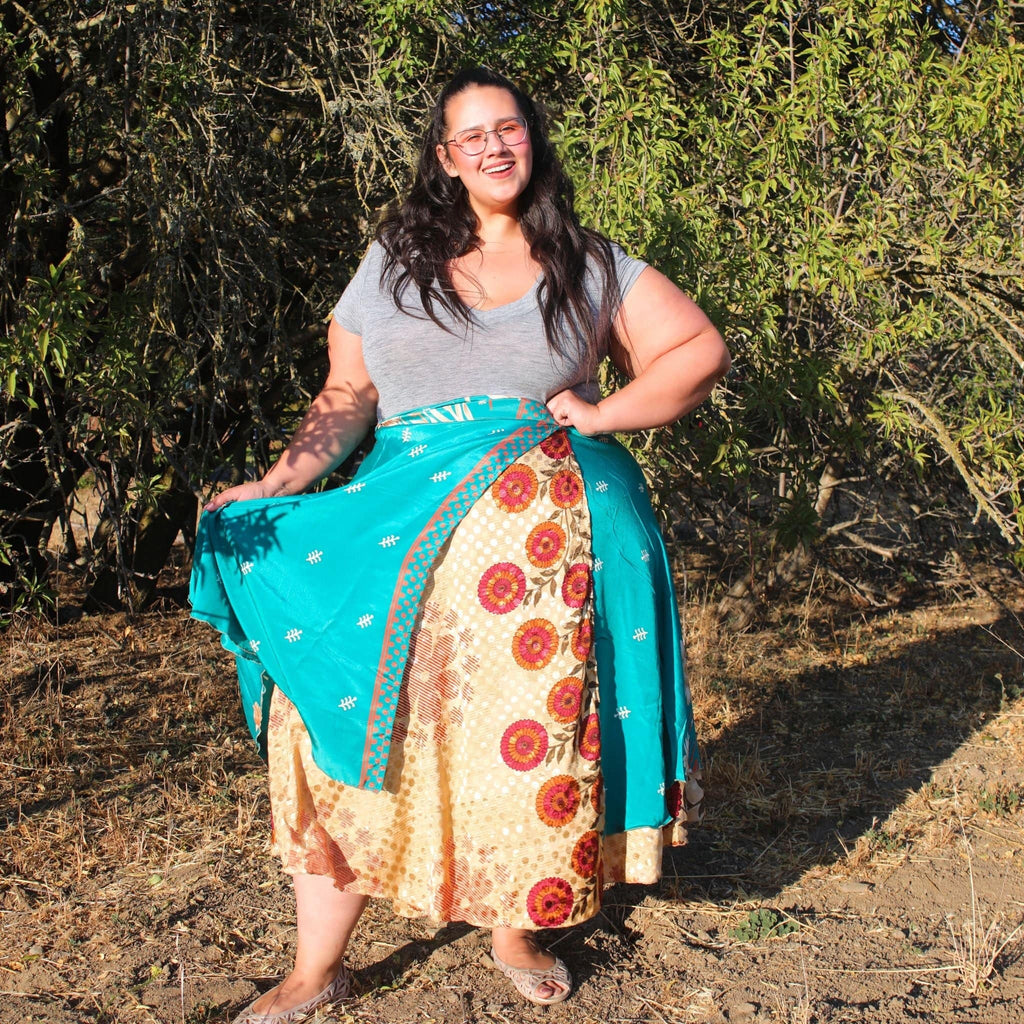 The Original Sari Wrap Skirt