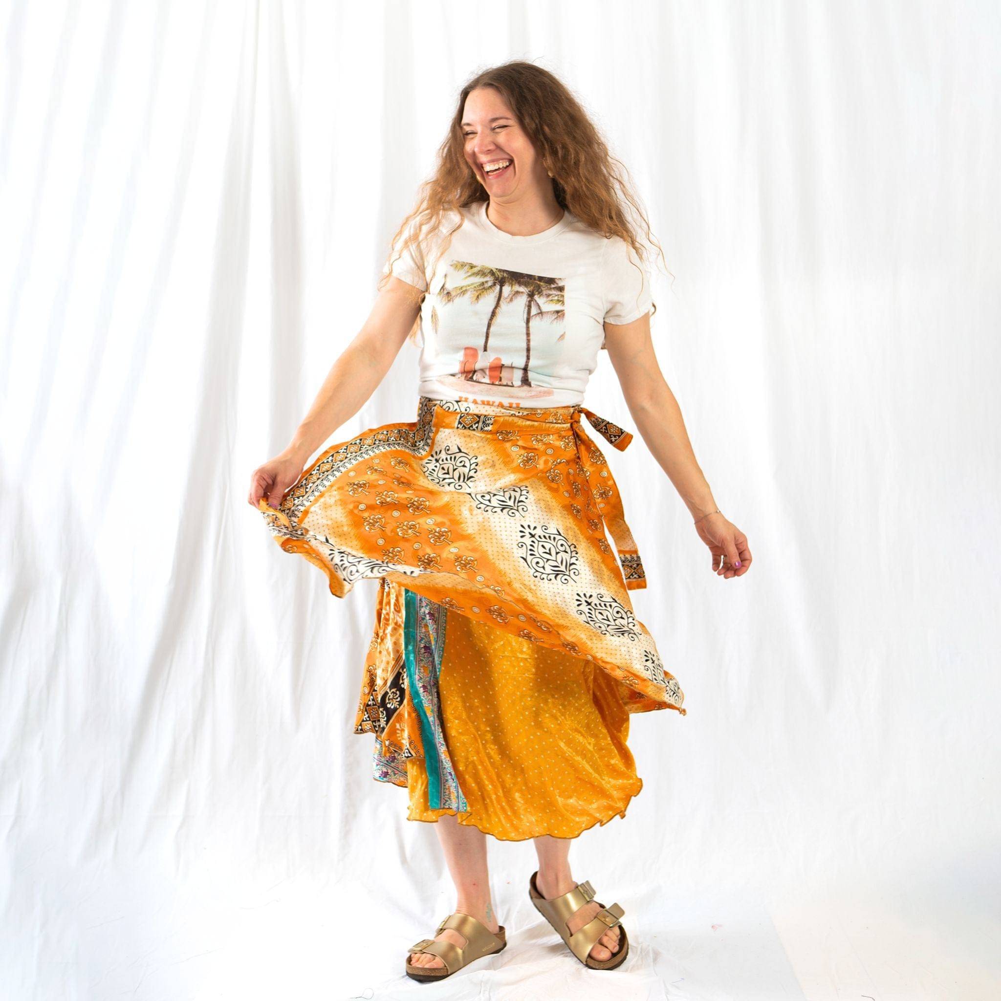 The Original Sari Wrap Skirt